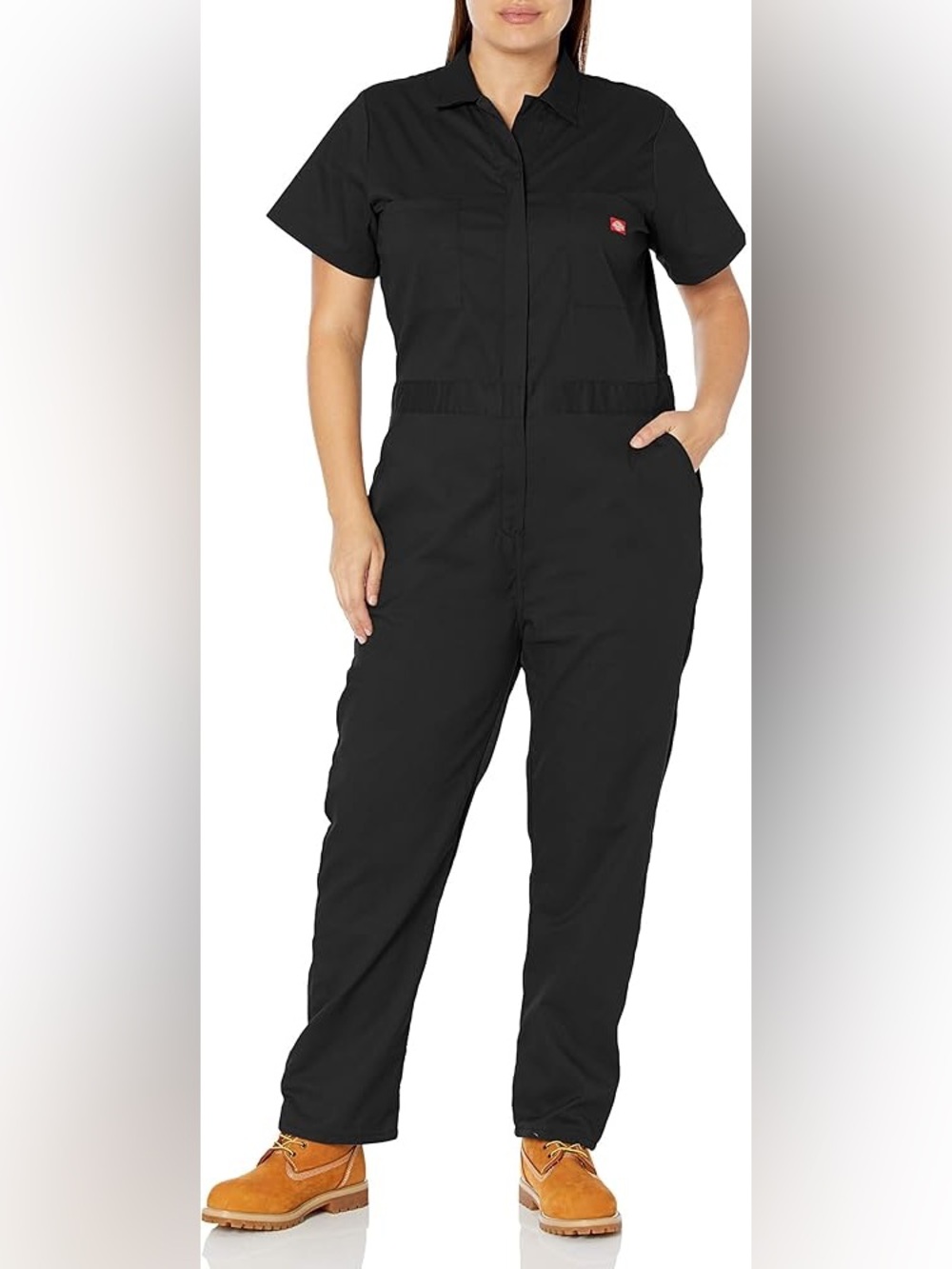 Dickies Sz XS Black Boiler Suit Utility Relaxed Jumpsuit